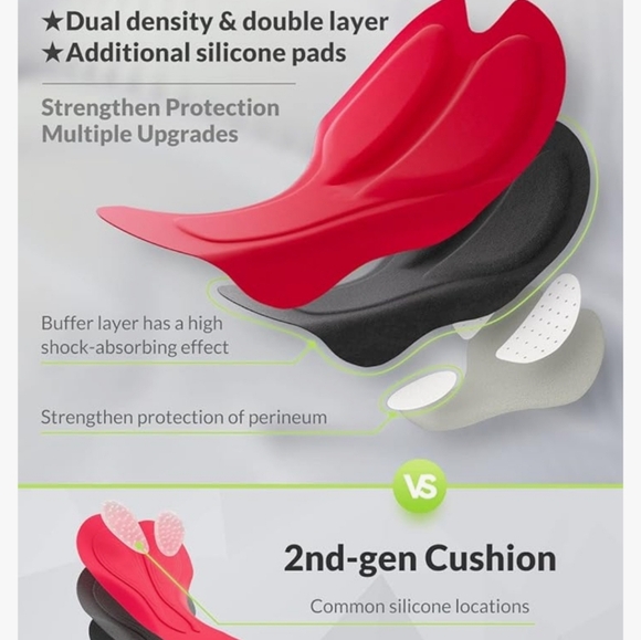 BALEAF Women's 4D Padded Bike Shorts Cycling Underwear with Pockets UPF50+ - Picture 10 of 10